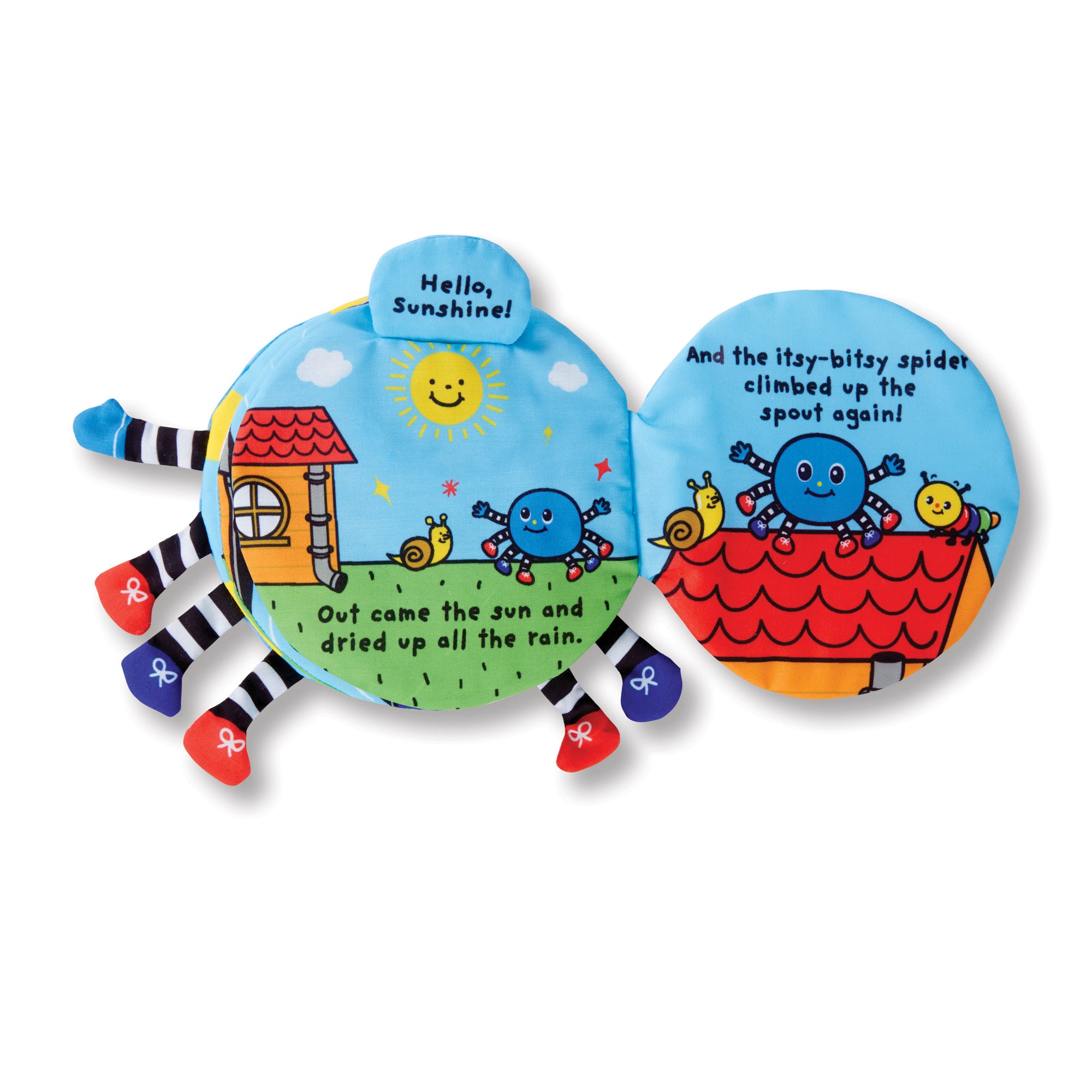 K's Kids Itsy-Bitsy Spider Soft Activity Book - Image 9