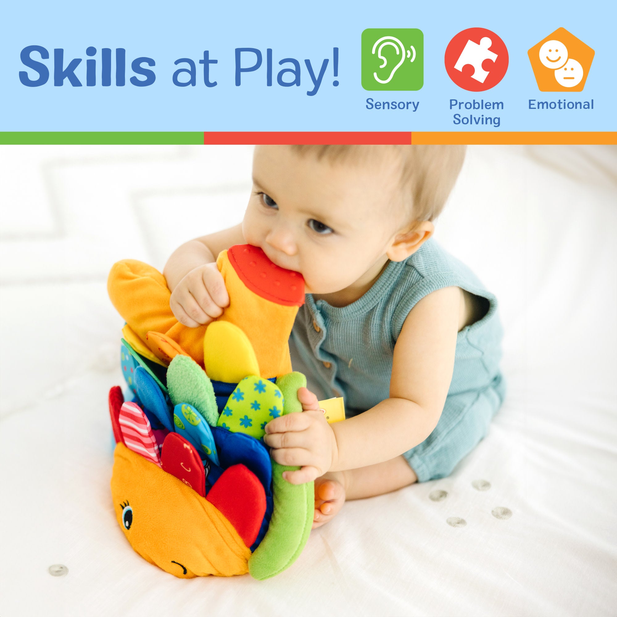K's Kids Flip Fish Baby Toy - Image 5