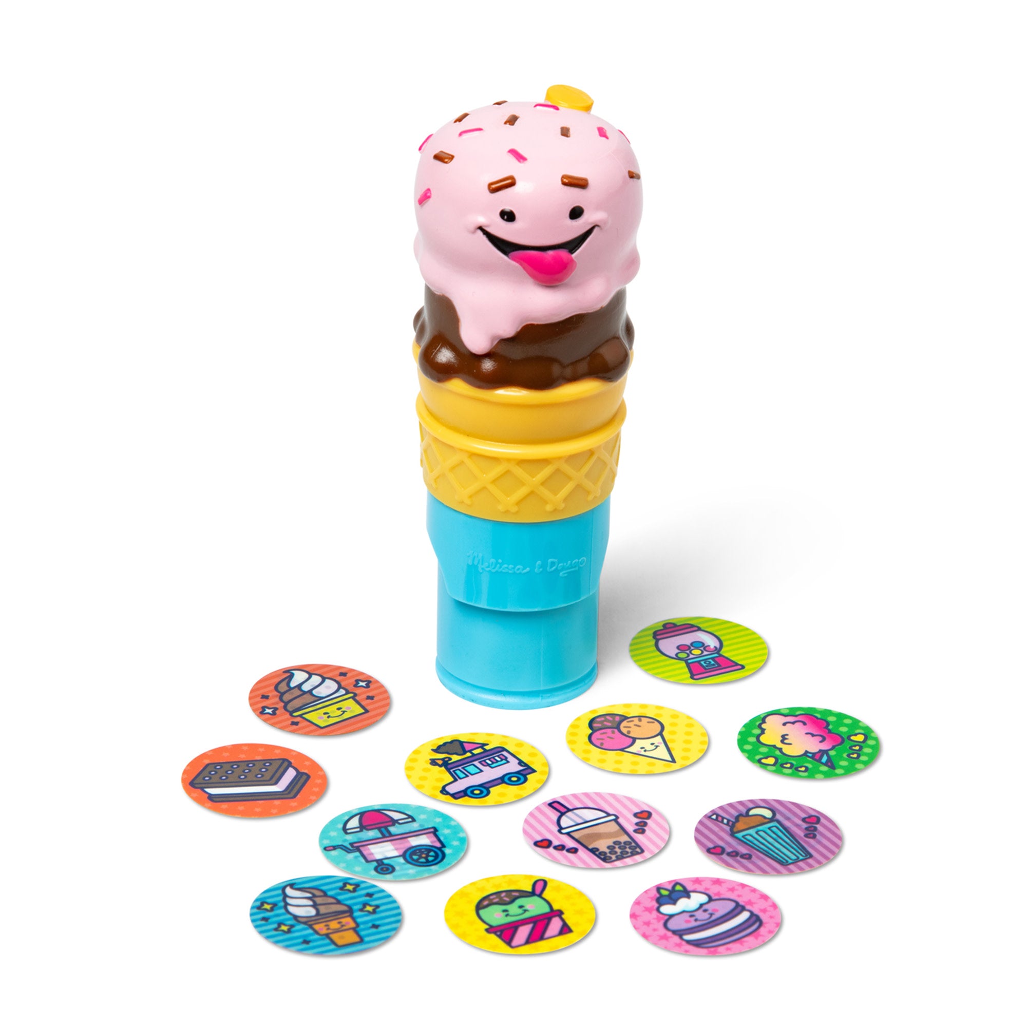 Sticker WOW!? Ice Cream Bundle: Activity Pad & Sticker Stamper + Mini Activity Pad and 200 Refill Stickers - Image 3