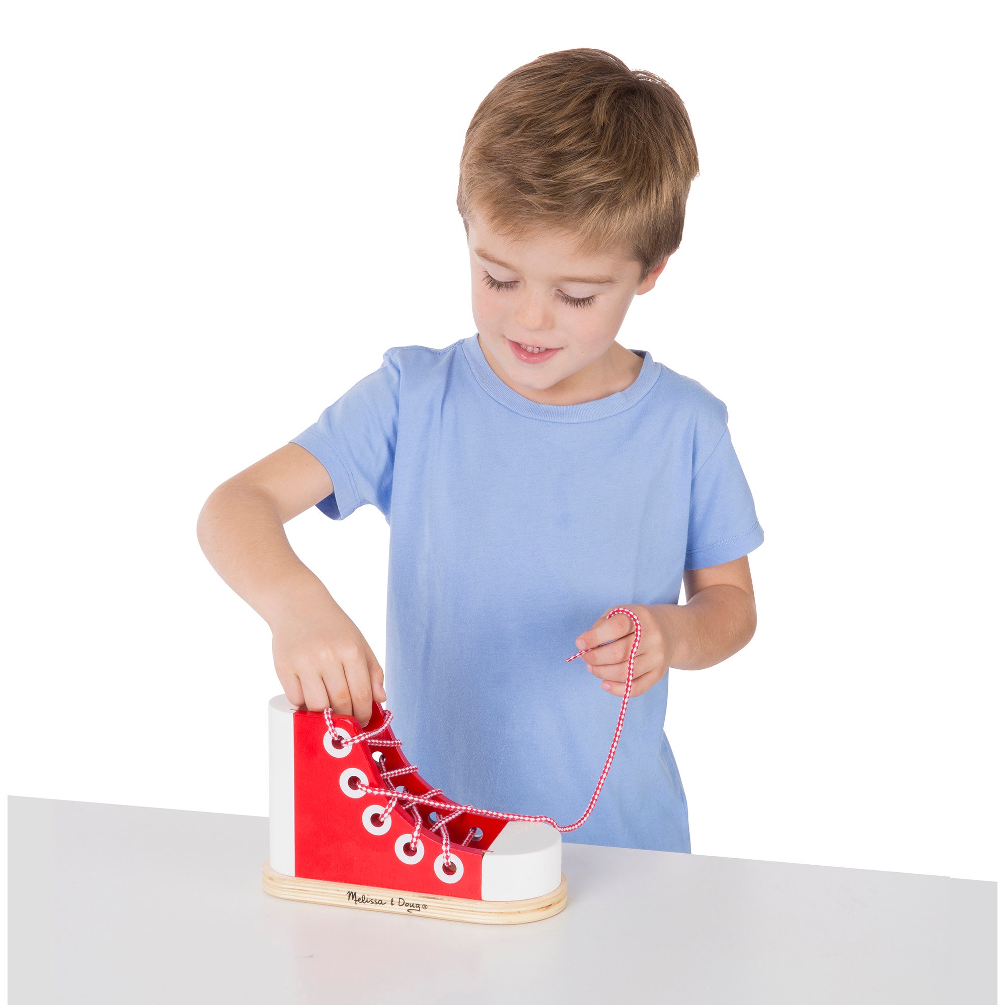 Wooden Lacing Shoe - Image 8