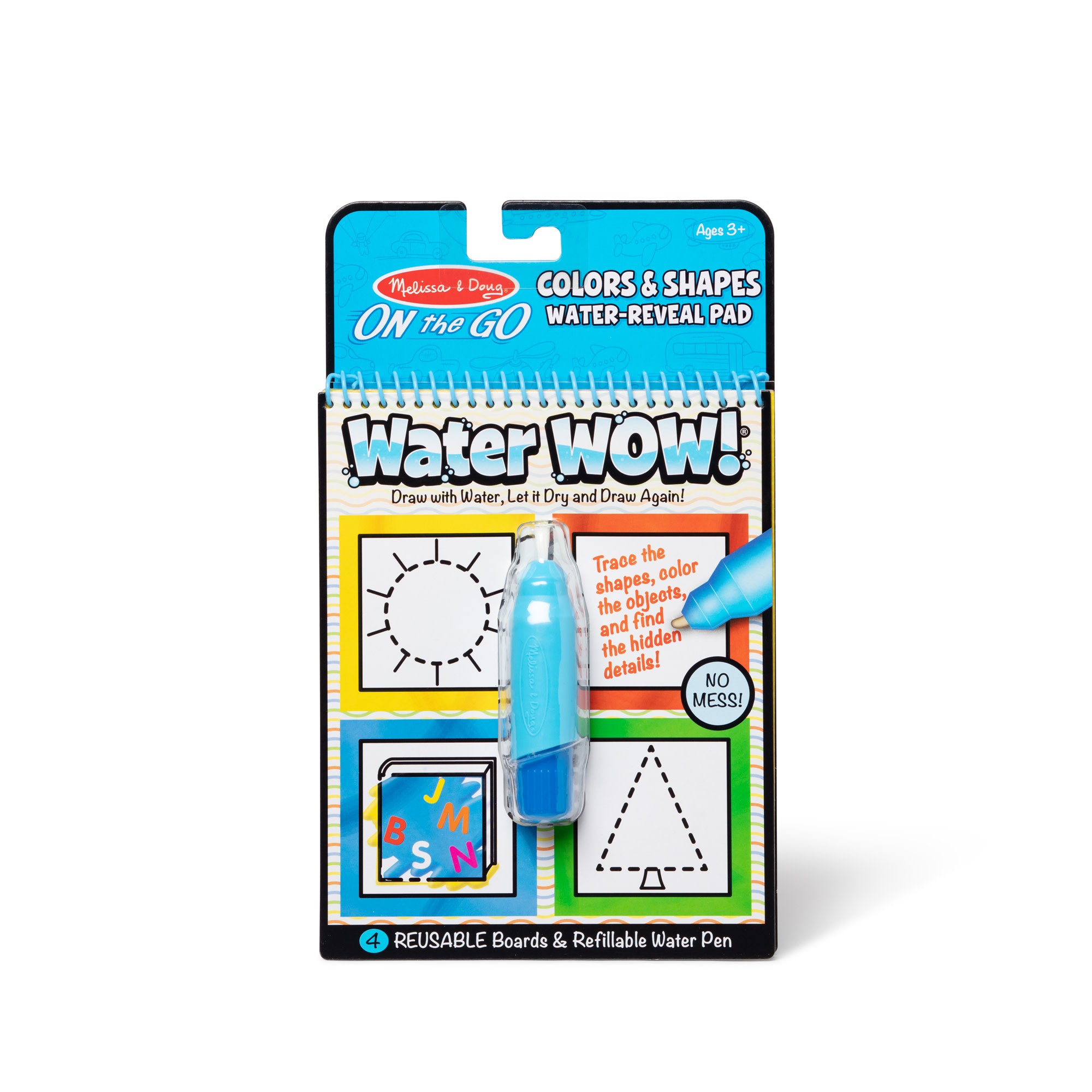 Water Wow! Water-Reveal Pad - Colors. Shapes