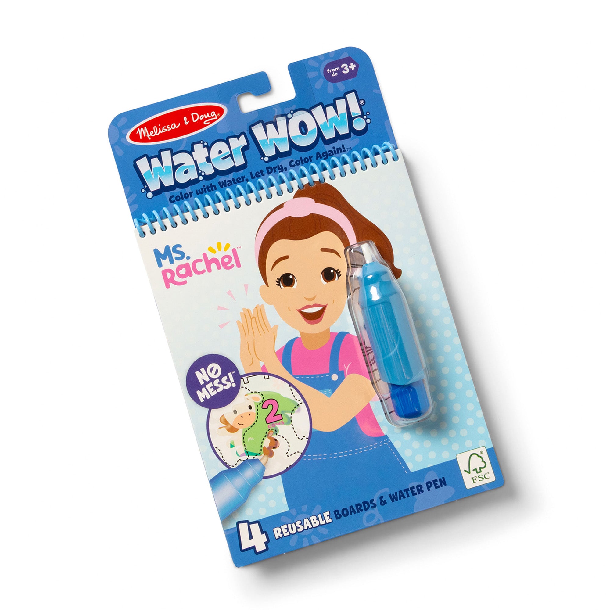 Ms. Rachel Water WOW! Color-Reveal Pad ?C Find & Count