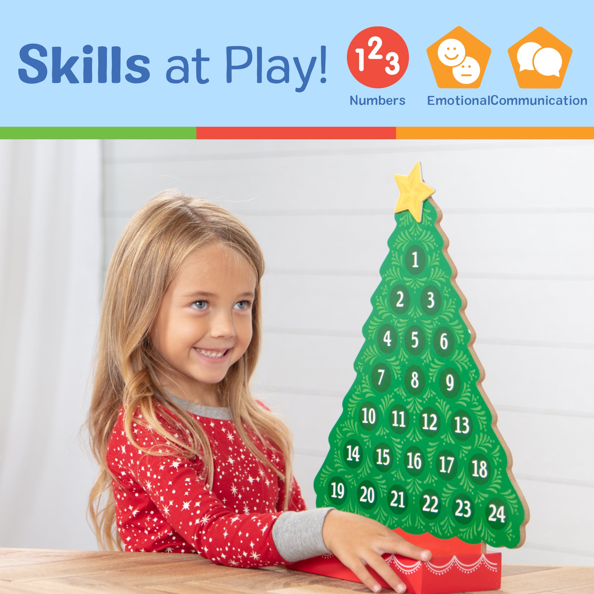 Countdown to Christmas Wooden Religious Advent Calendar - Image 5