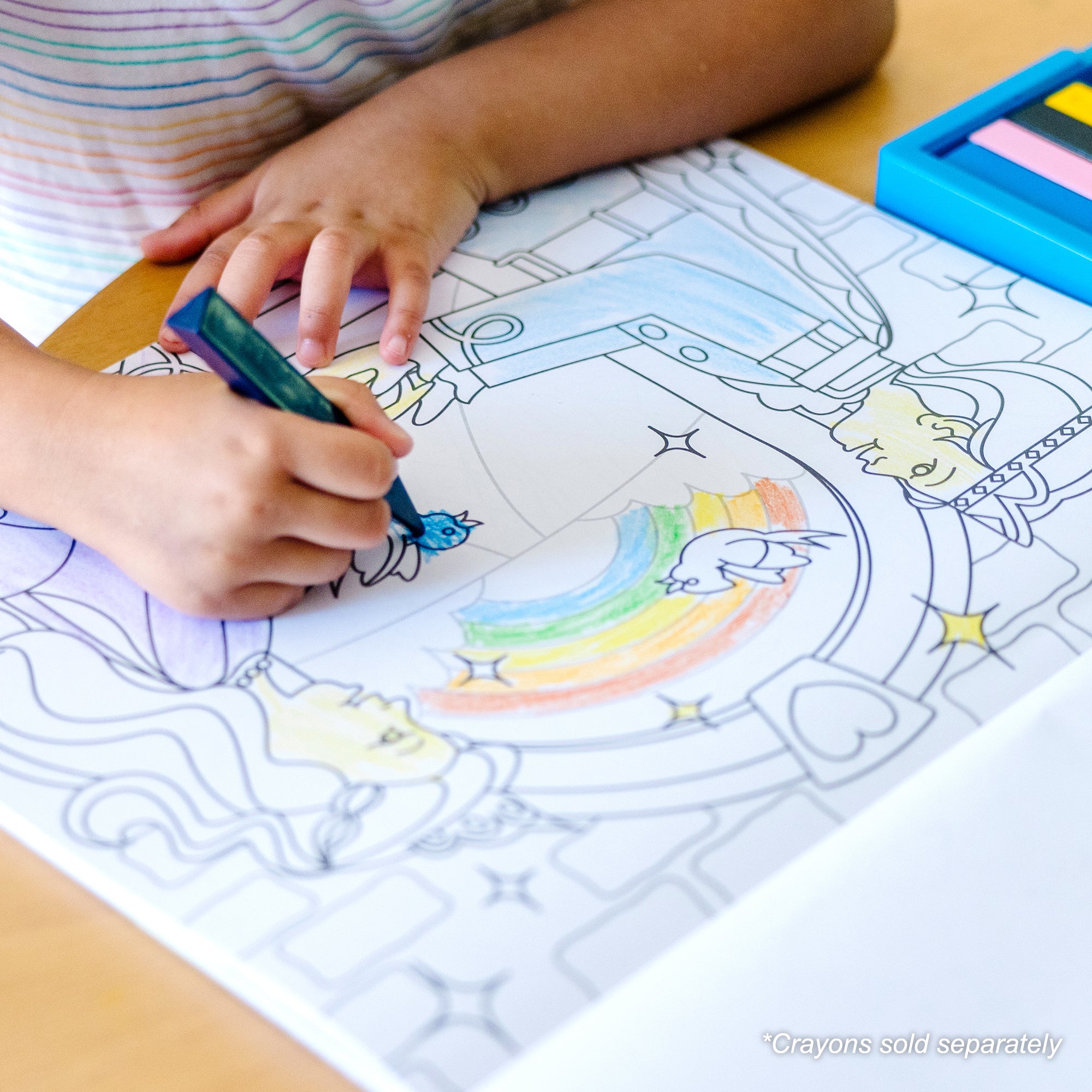 Jumbo Coloring Pad - Princess & Fairy - Image 10