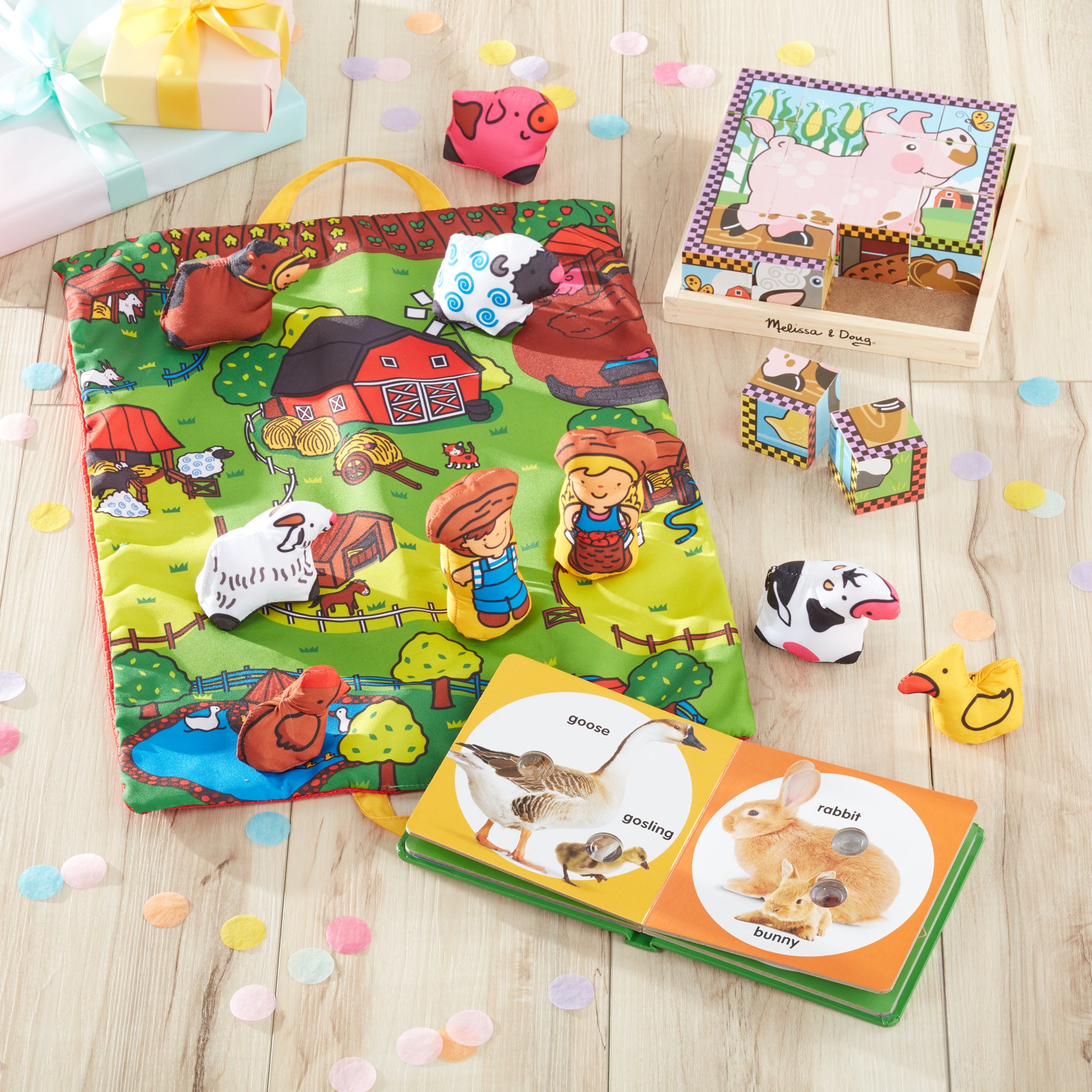 Poke-a-Dot: Farm Animal Families Board Book - Image 2