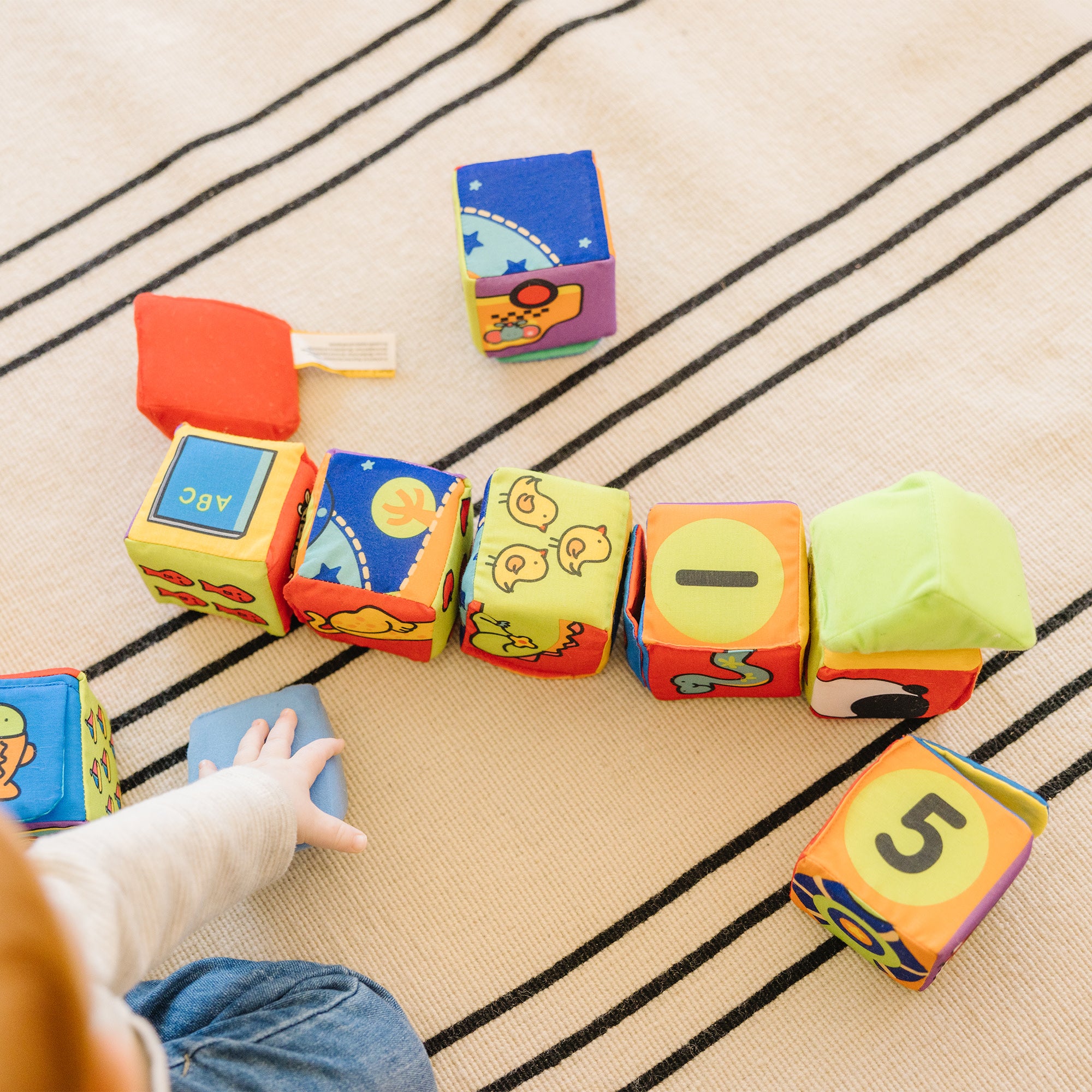 K's Kids Match and Build Soft Blocks - Image 6