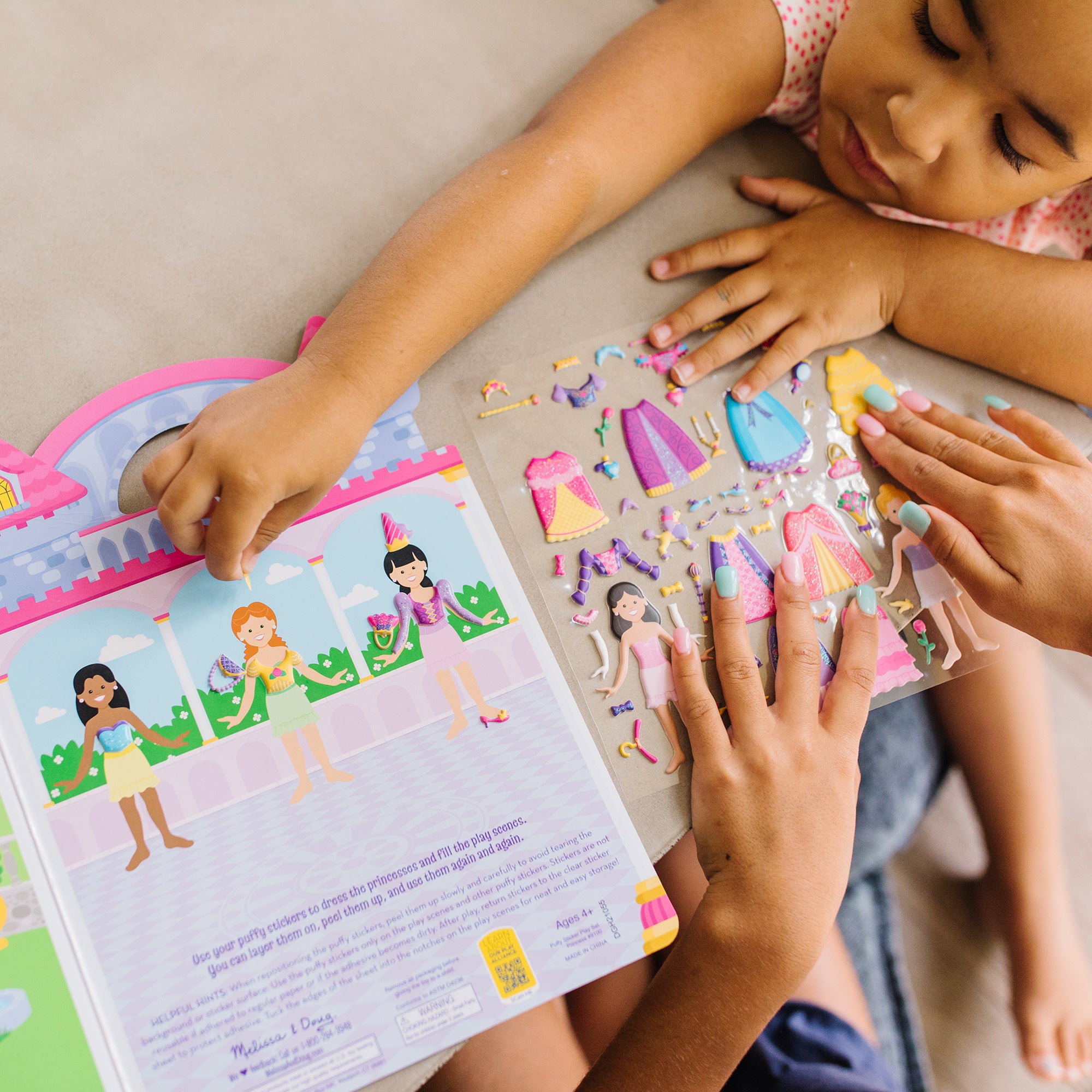 Puffy Sticker Play Set - Princess - Image 8