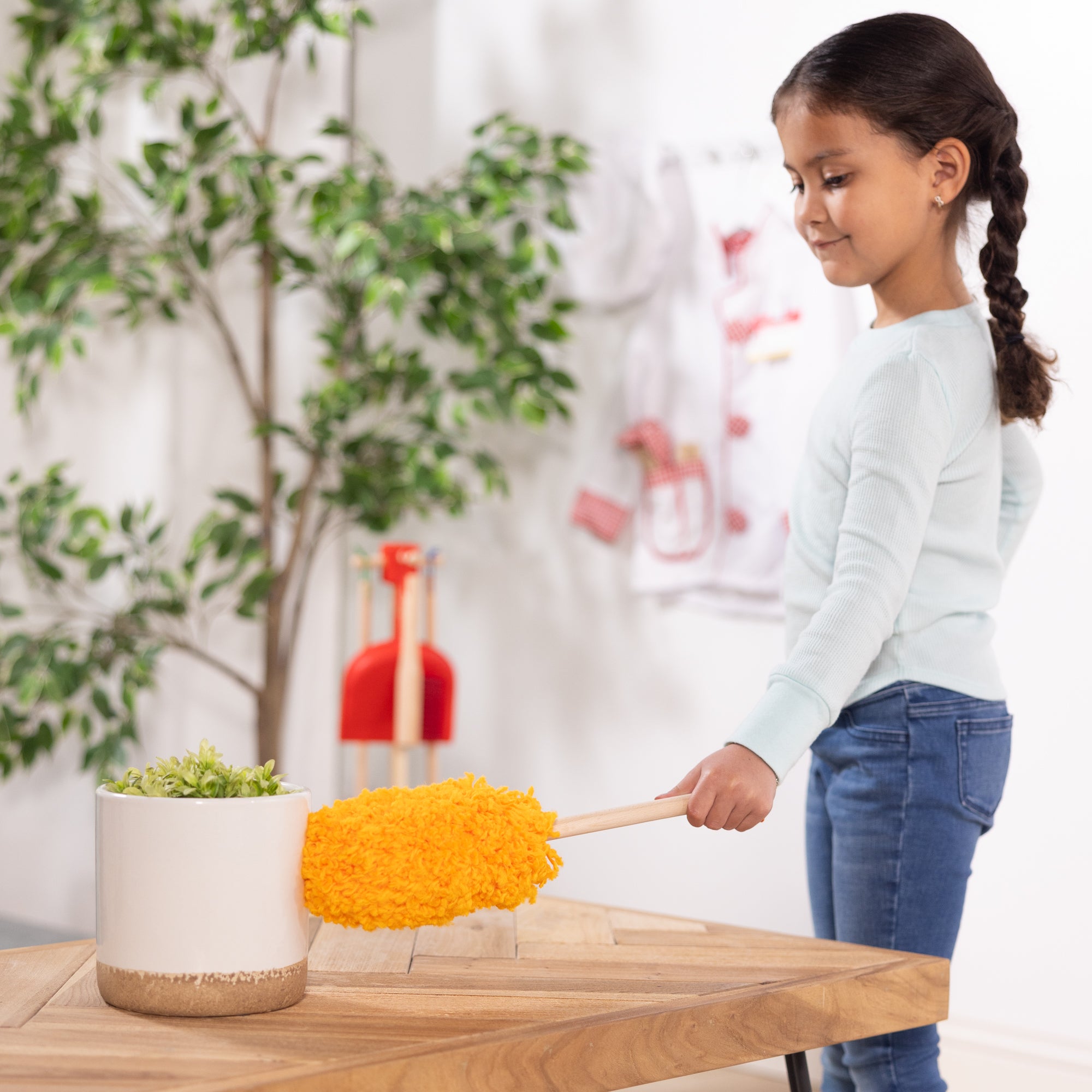 Dust! Sweep! Mop! Cleaning Play Set - Image 9