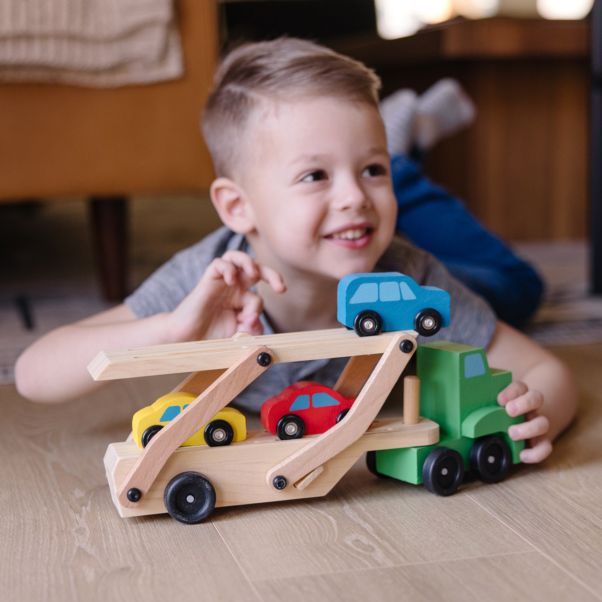 Wooden Car Carrier - Image 7