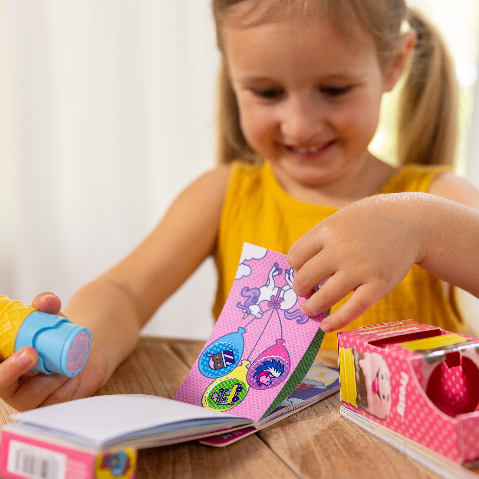 Sticker WOW!? Ice Cream Bundle: Activity Pad & Sticker Stamper + Mini Activity Pad and 200 Refill Stickers - Image 8