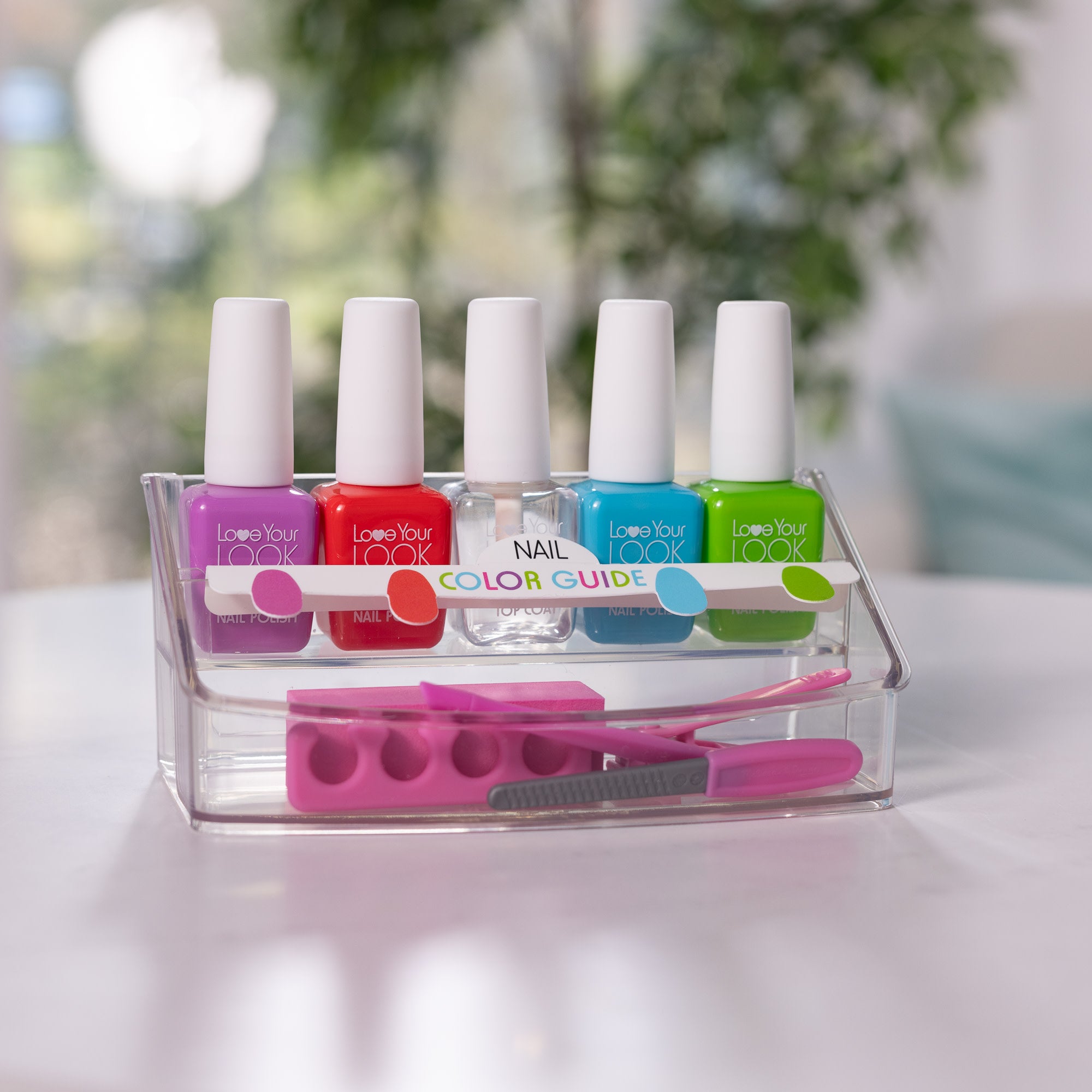 Love Your Look Pretend Nail Care Play Set (Mess-Free - No Real Cosmetics) - Image 9