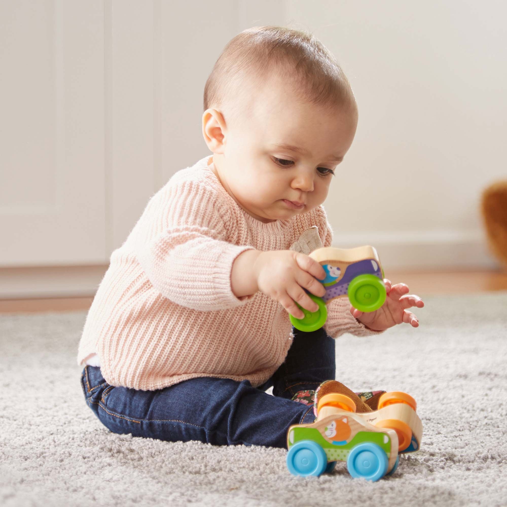 Wooden Animal Stacking Cars - Image 10