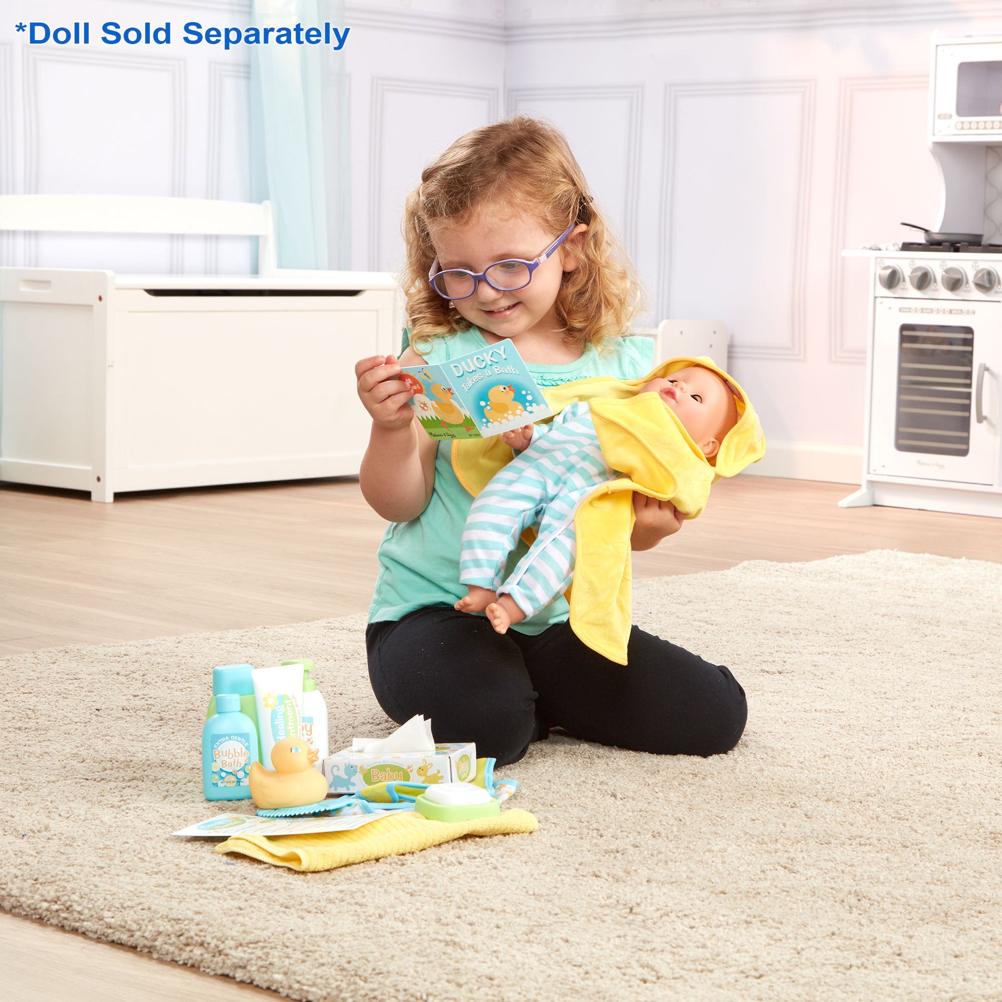 Mine to Love Changing & Bathtime Play Set - Image 2