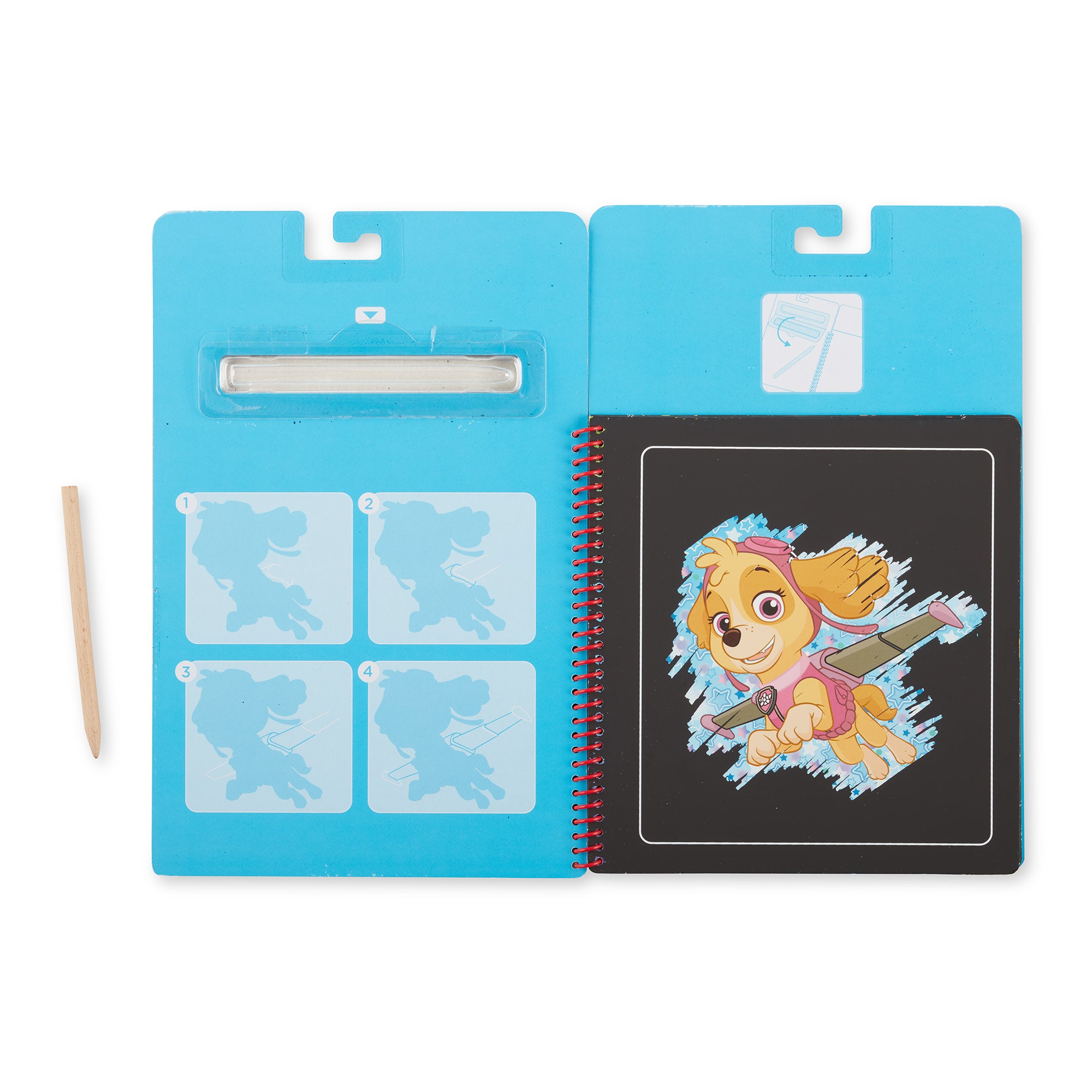 PAW Patrol Scratch Art Pad - Skye - Image 3