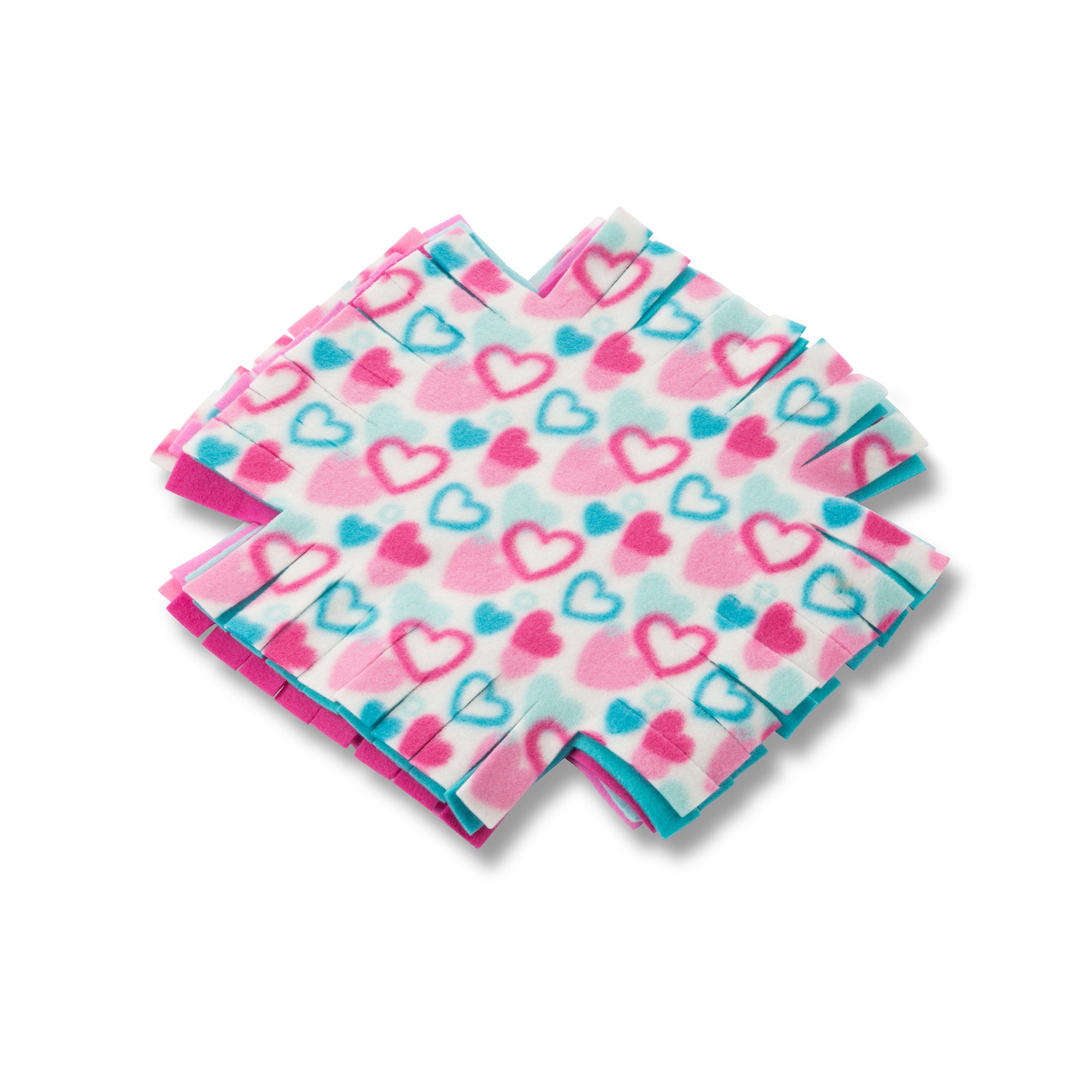 Created by Me!??Heart Fleece Blanket No-Sew Craft Kit - Image 8