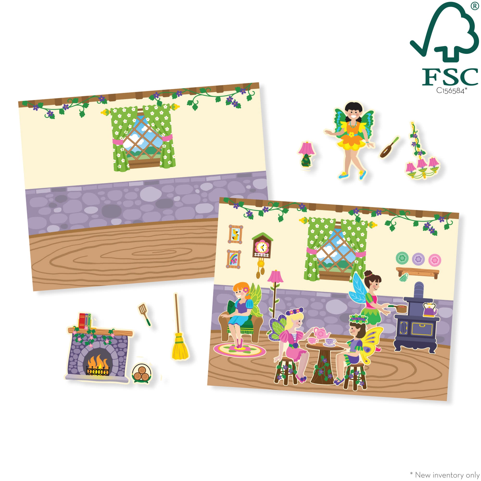 Reusable Sticker Pad - Fairies - Image 3