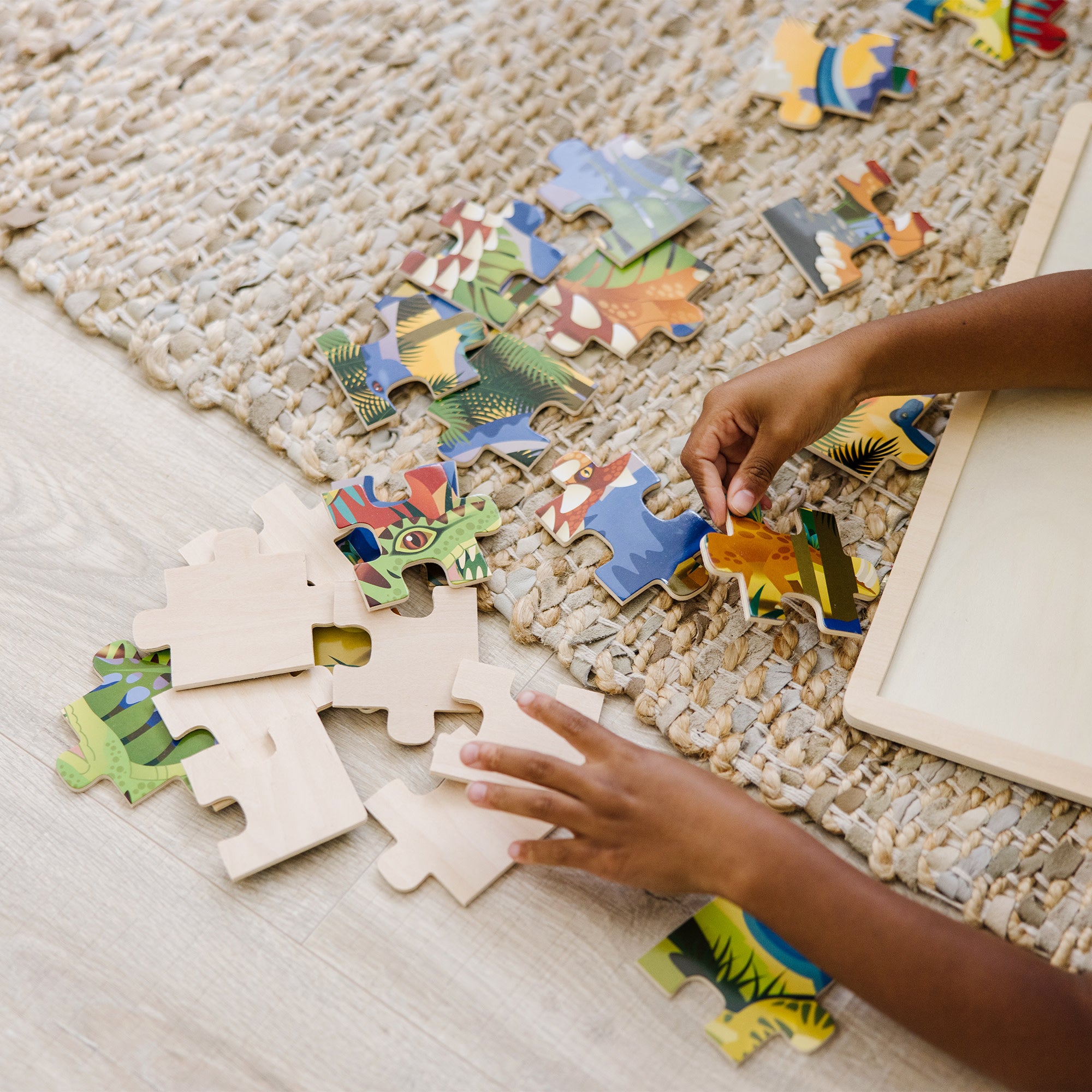 Dinosaur Wooden Jigsaw Puzzle - 24 Pieces - Image 8