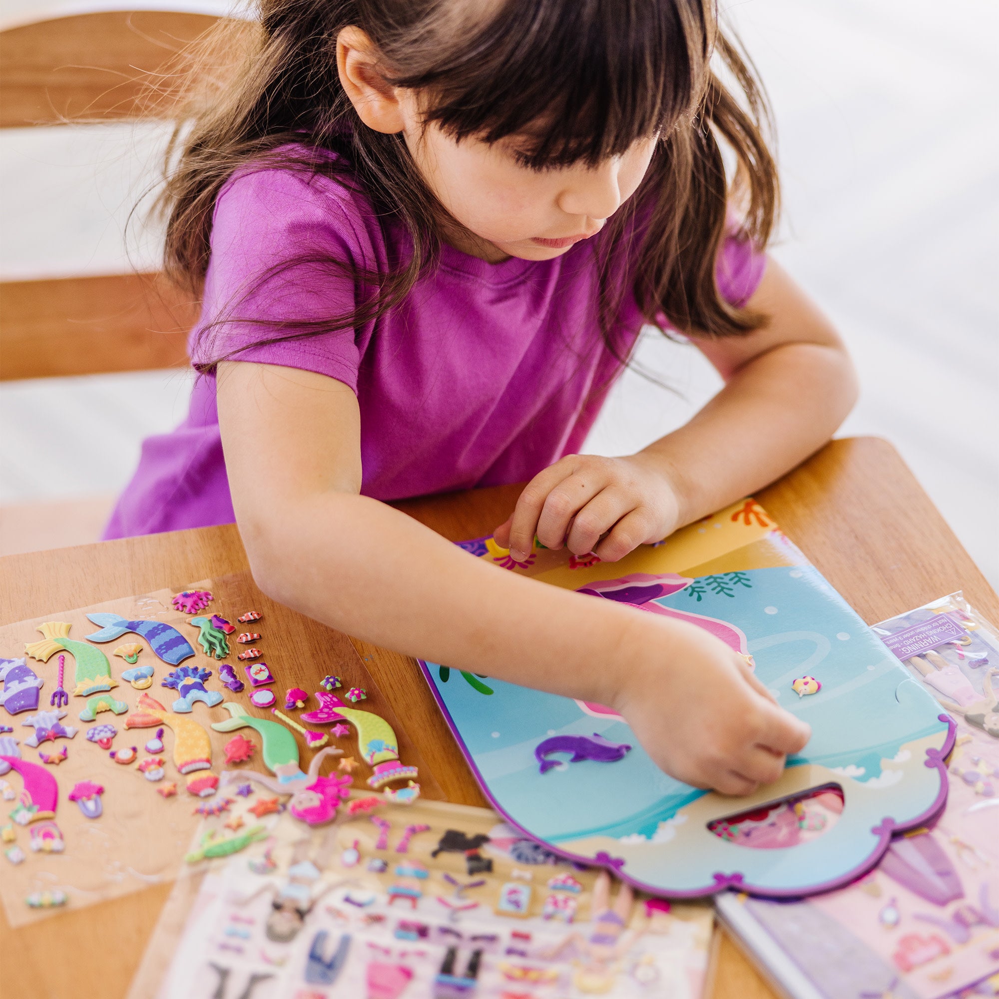 Puffy Sticker Bundle - Dress-Up. Princess and Mermaid - Image 5