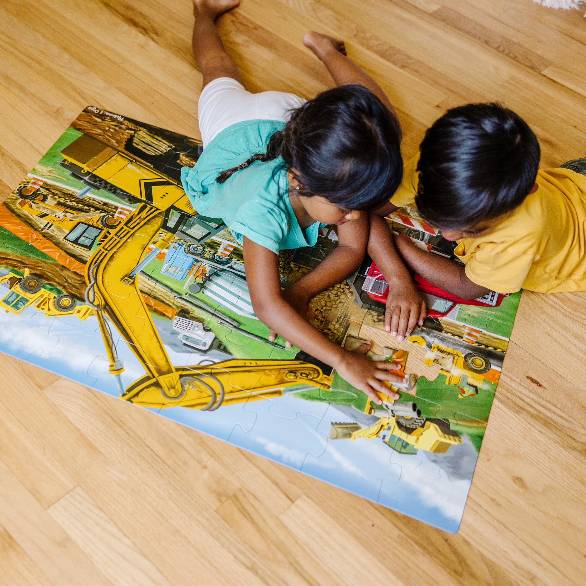 Building Site Floor Puzzle - 48 Pieces - Image 10