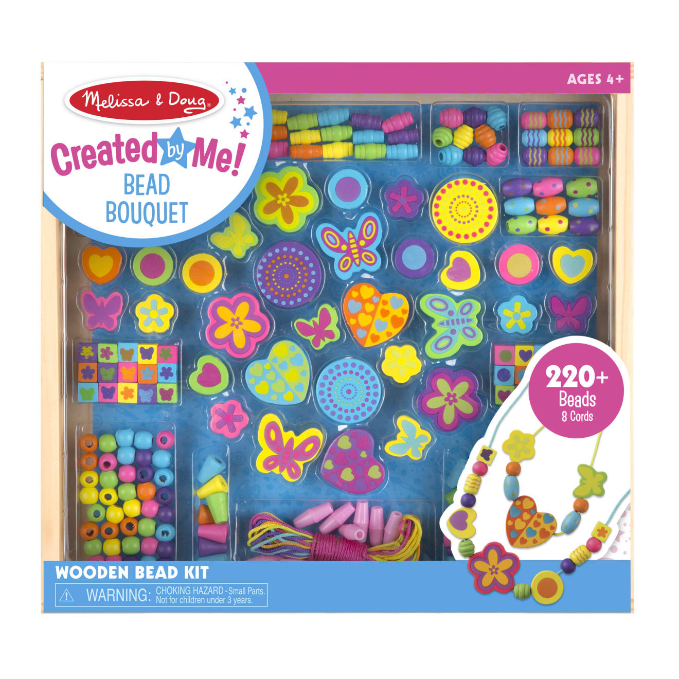 Created by Me! Bead Bouquet Wooden Bead Kit - Image 3