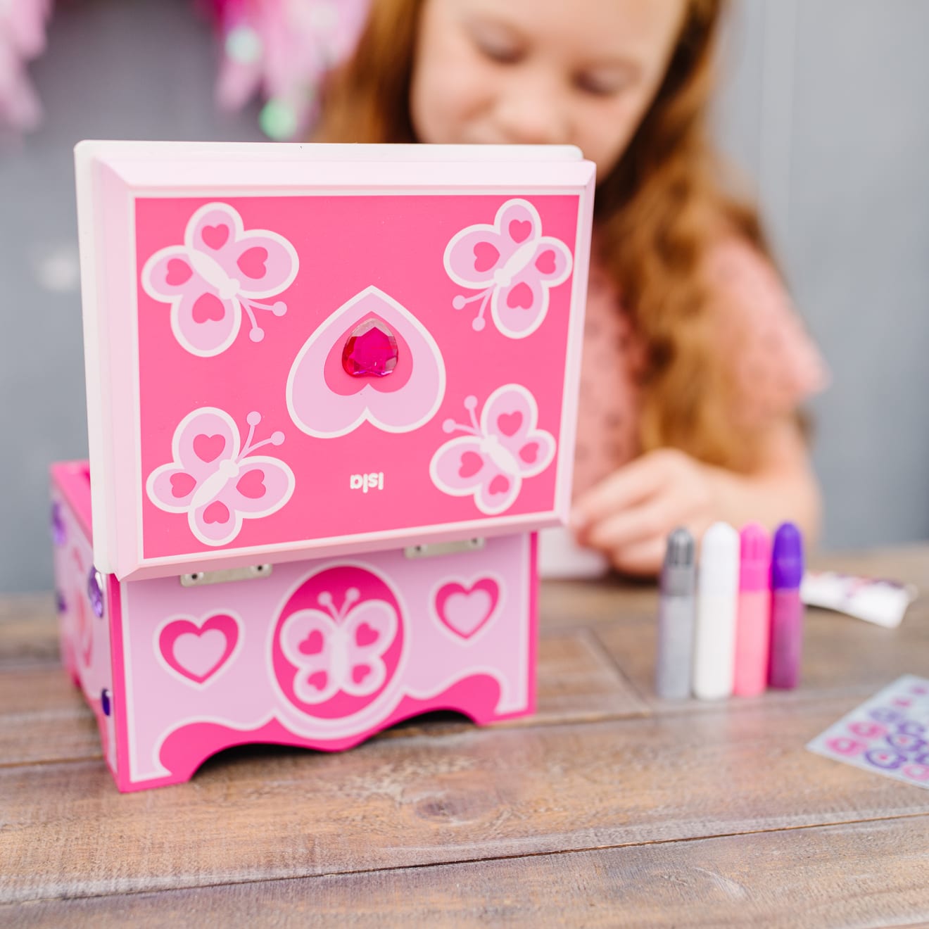Created by Me! Jewelry Box Wooden Craft Kit - Image 5