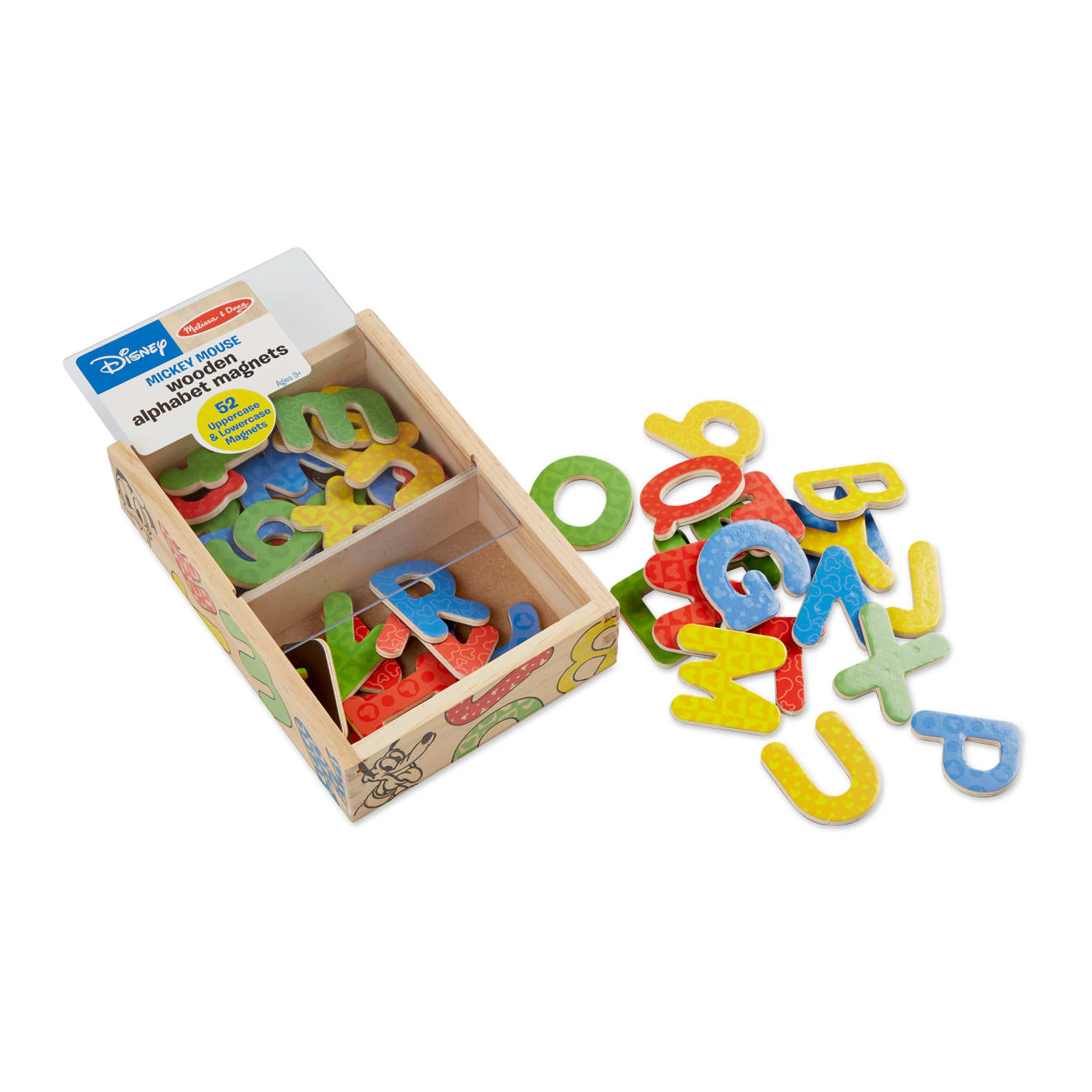 Disney Mickey & Friends Wooden Alphabet Magnets - Image 4