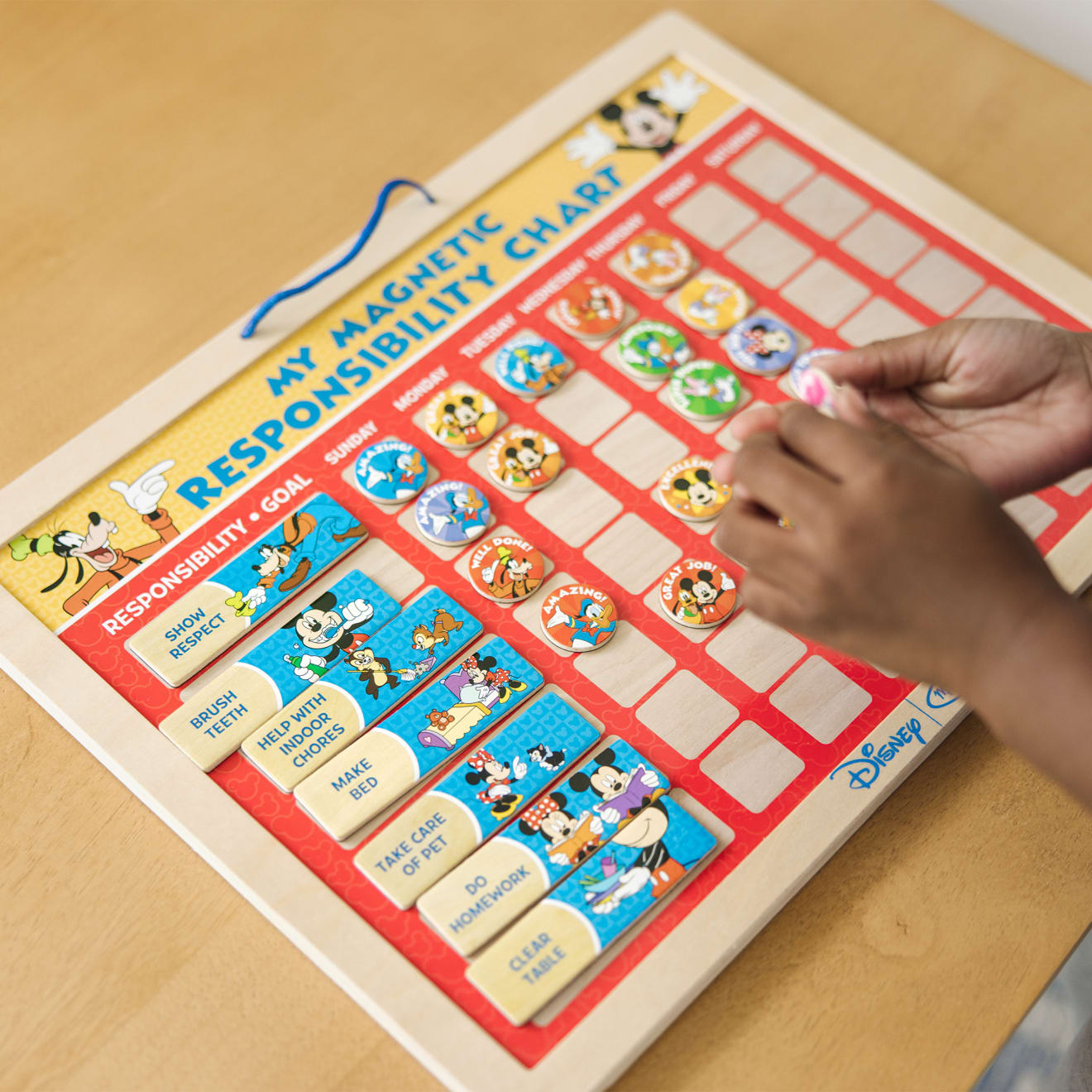 Mickey Mouse My Magnetic Responsibility Chart - Image 2