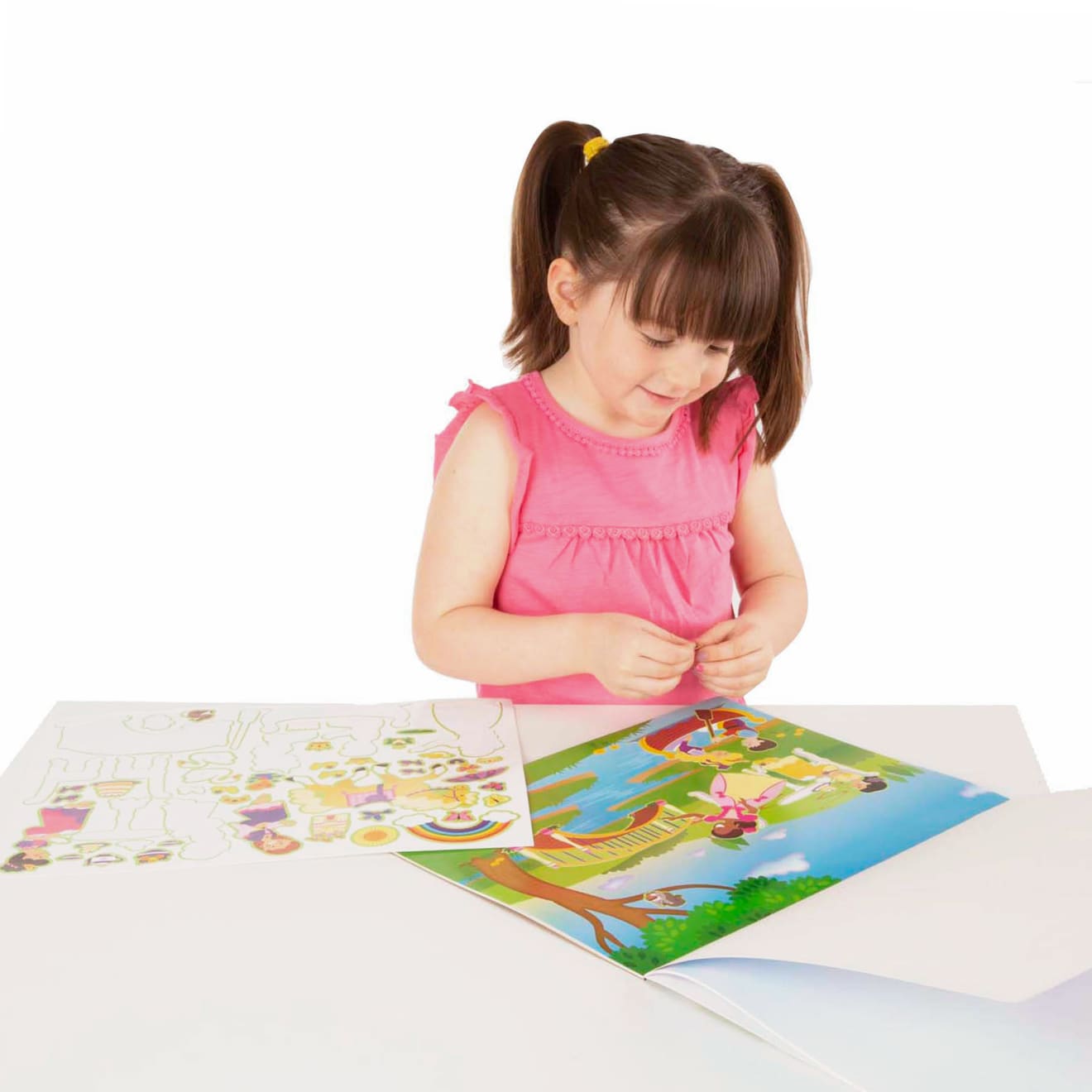 Reusable Sticker Pad Bundle - Fairy. Princess. Dress-Up. and Play House - Image 6