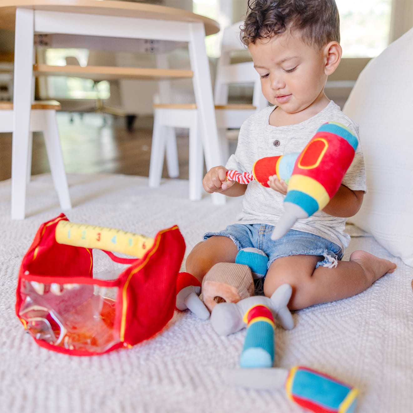 Toolbox Fill and Spill Toddler Toy - Image 2