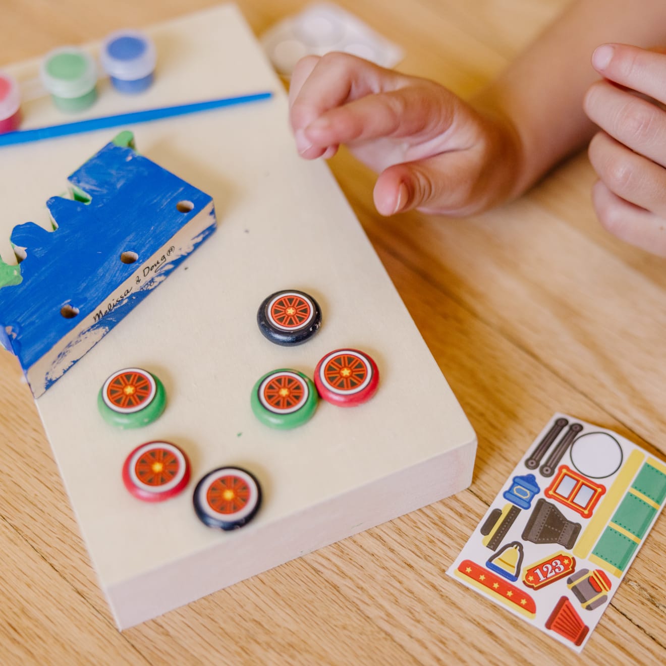 Created by Me! Train Wooden Craft Kit - Image 5