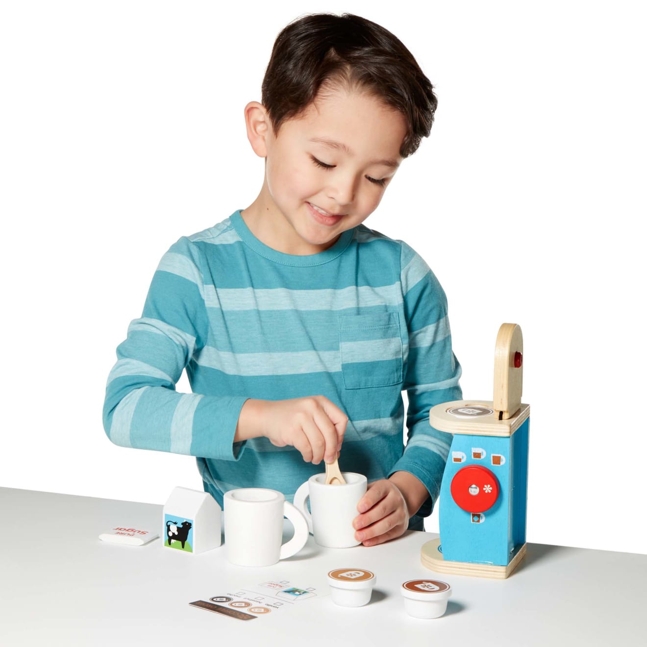 Wooden Brew & Serve Coffee Set - Image 8