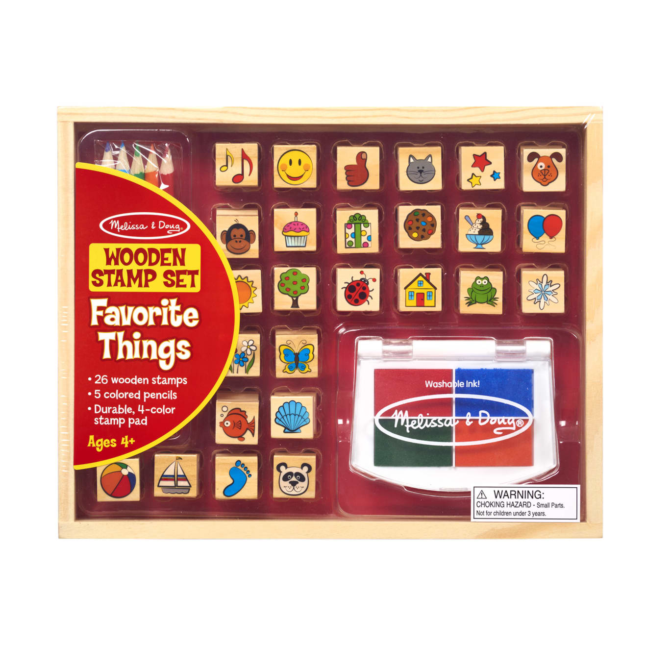 Wooden Favorite Things Stamp Set - Image 3
