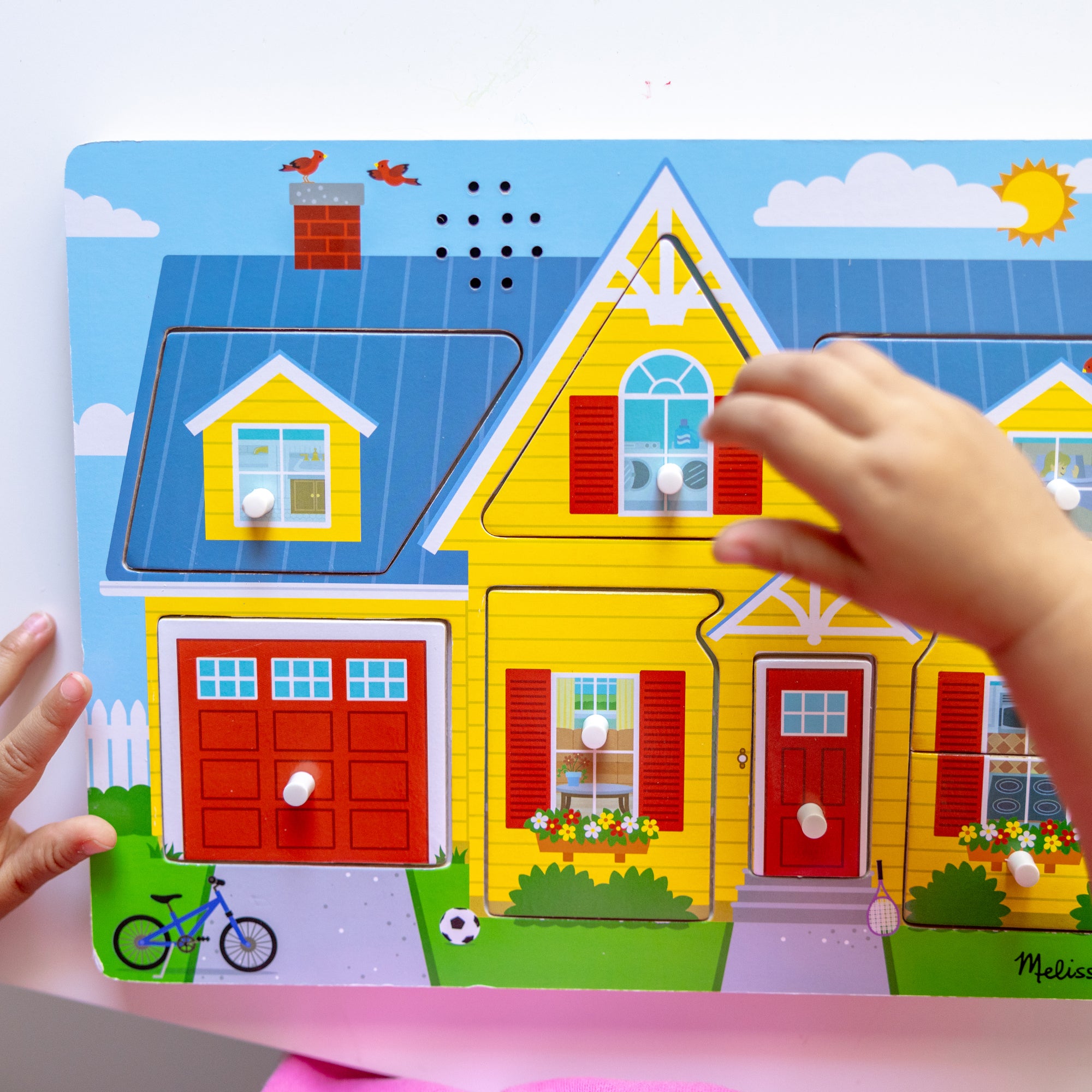 Around the House Sound Puzzle - 8 Pieces - Image 8
