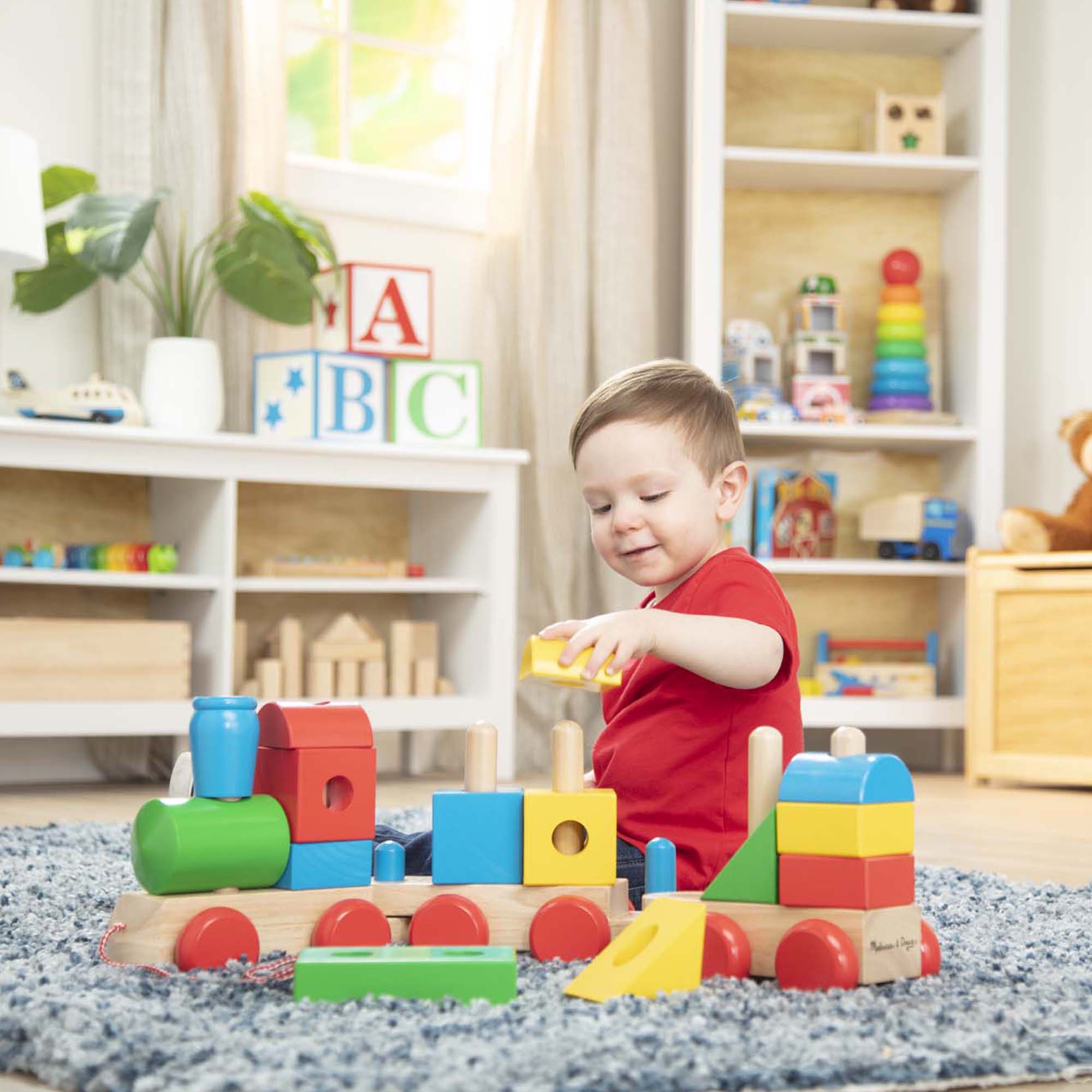Jumbo Wooden Stacking Train ?C Classic - Image 10