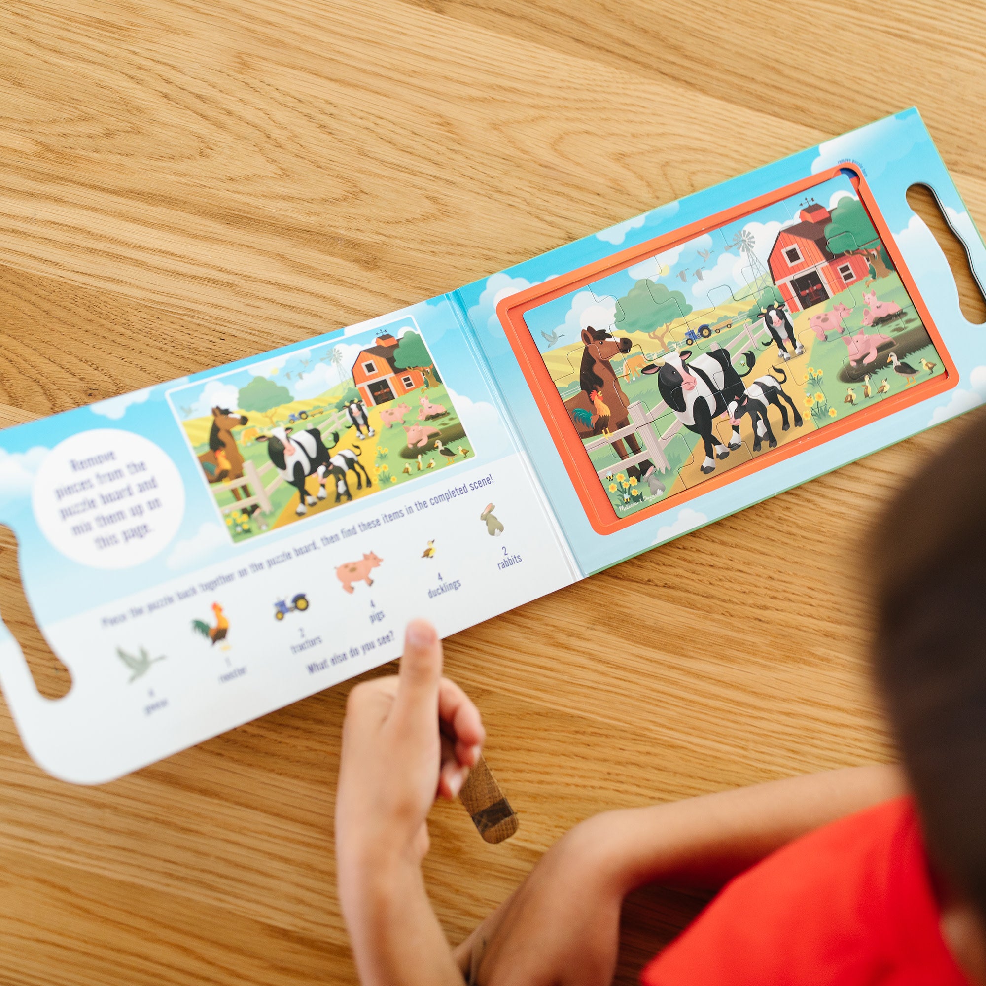 Take-Along Magnetic Jigsaw Puzzles ?C On the Farm - Image 9