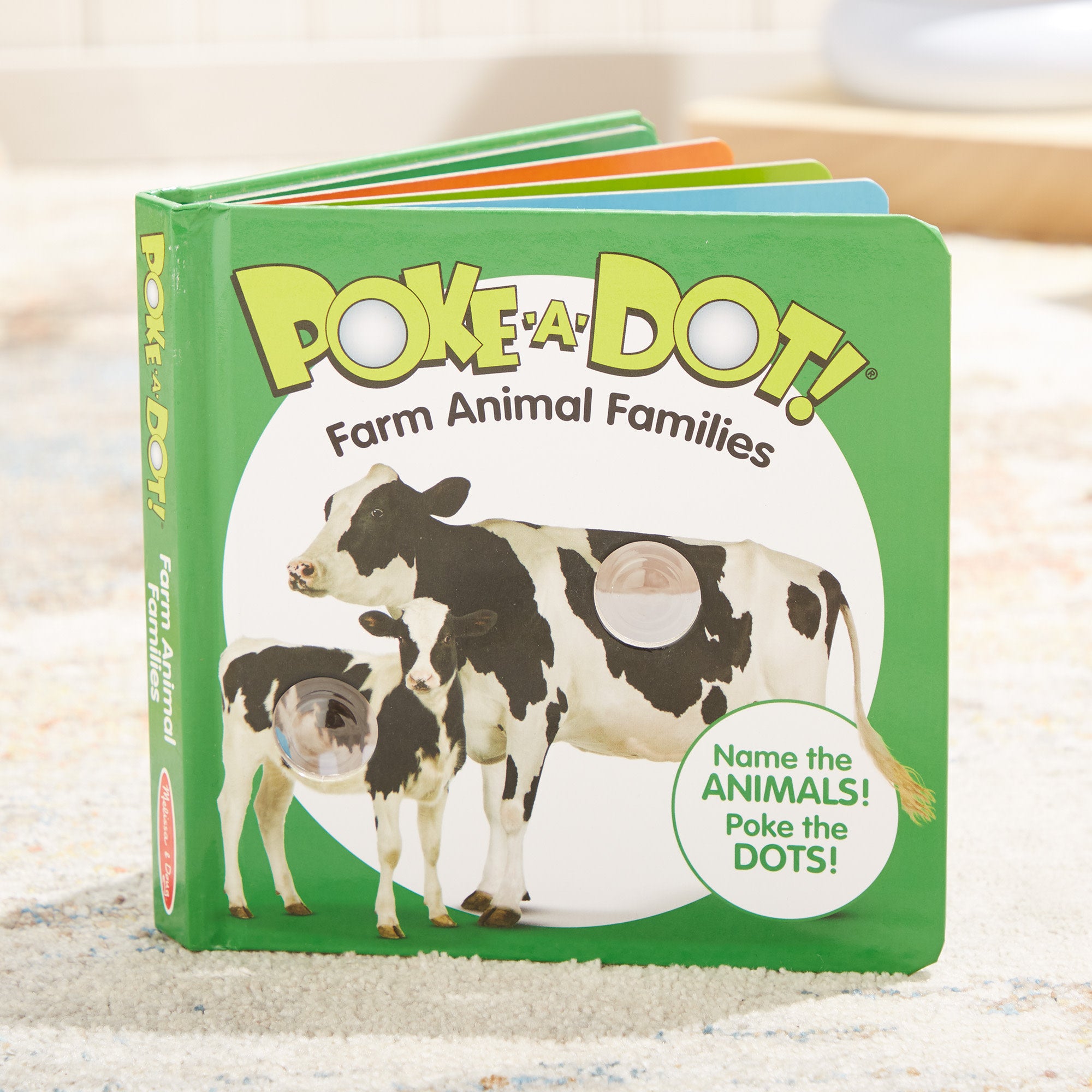 Poke-a-Dot: Farm Animal Families Board Book - Image 3