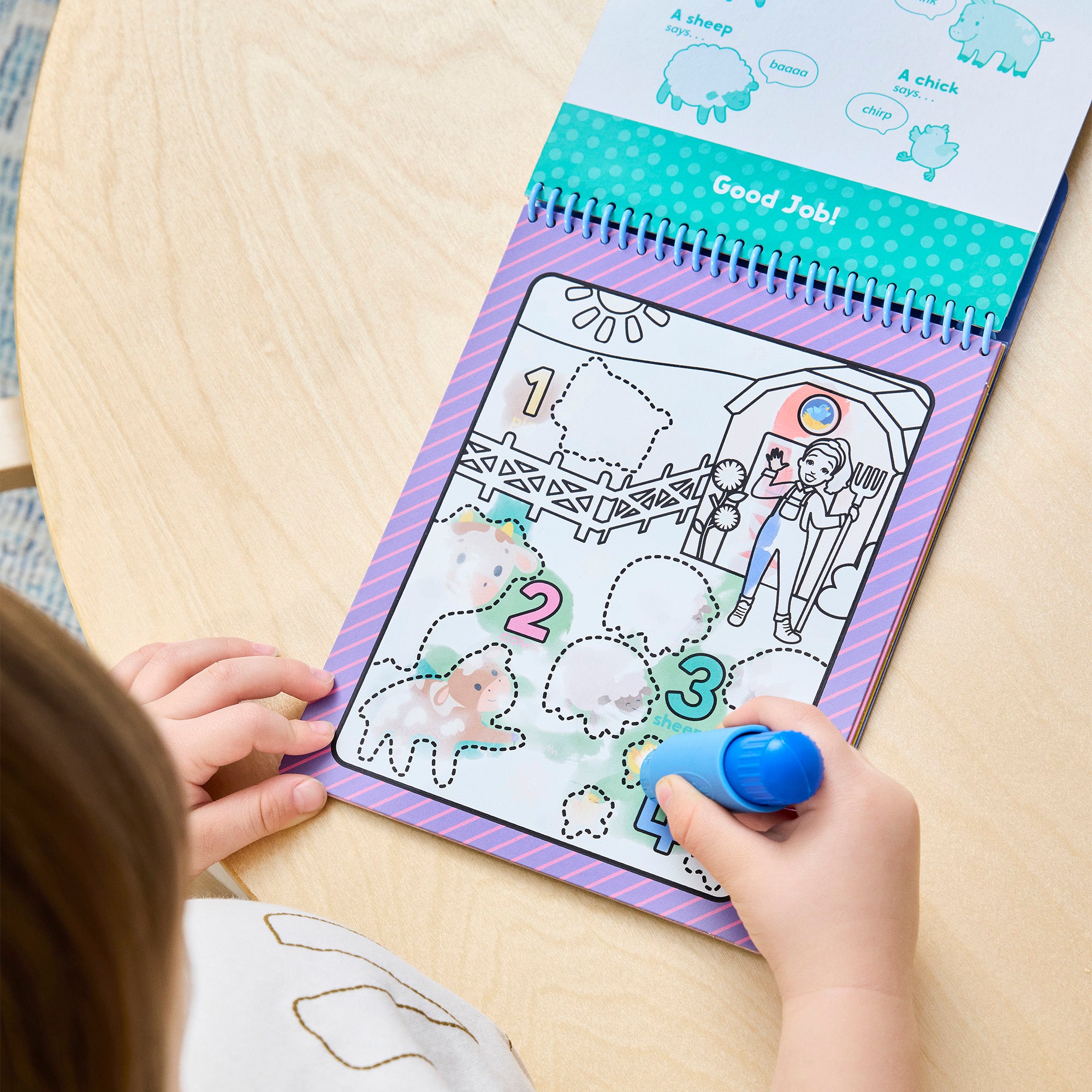 Ms. Rachel Water WOW! Color-Reveal Pad ?C Find & Count - Image 2