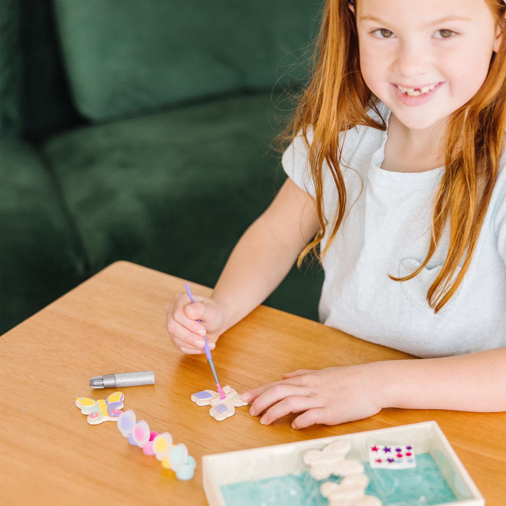 Created by Me! Wooden Butterfly Magnets Craft Kit - Image 2